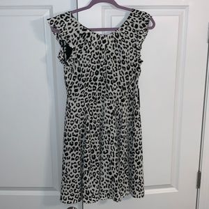Express Cheetah Print Dress